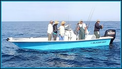 Captain Andrew's fishing boat in Perdido Key, Florida
